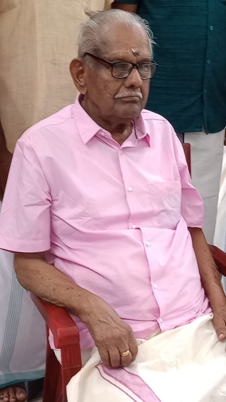 മേജർ അപ്പുക്കുട്ടൻ നായർ അന്തരിച്ചു 